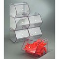 Ftr Enterprises Hang & Stack Storage Bin, Acrylic, Clear STC-1